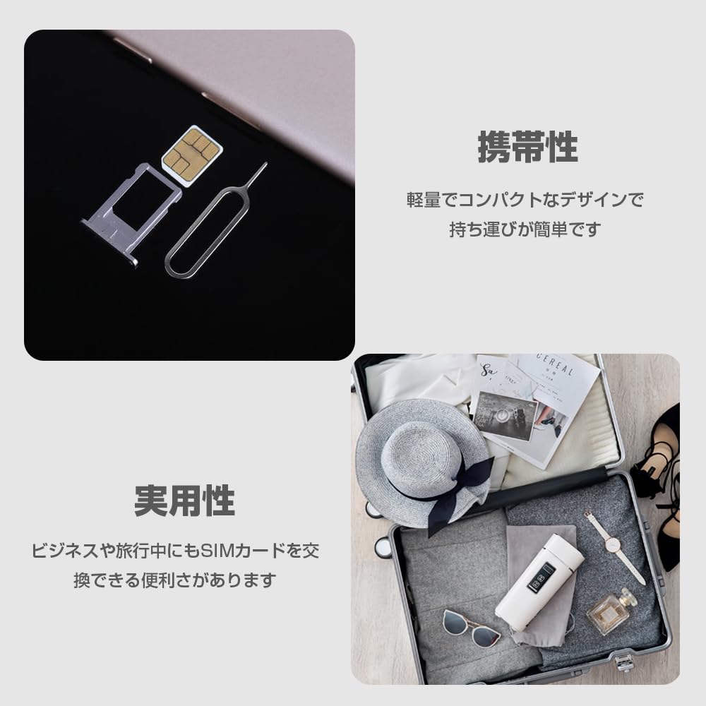 SIM ピック Amazon | SIMカード リリースピン取り出しピン SIM解除 SIM